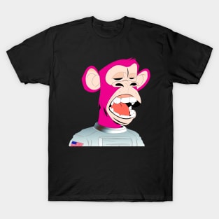 chic bored ape cry face T-Shirt